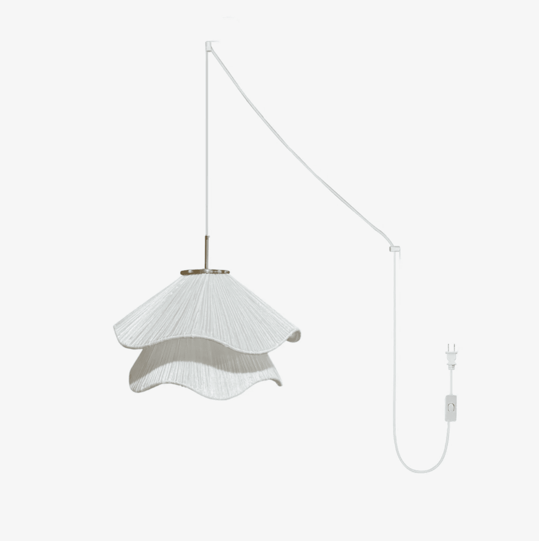 Eteryczny Kwiat Lampa Wisząca z Wtyczką