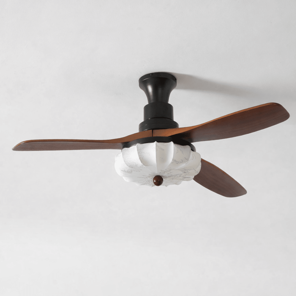 Lampa sufitowa wentylatora Lotus Bloom
