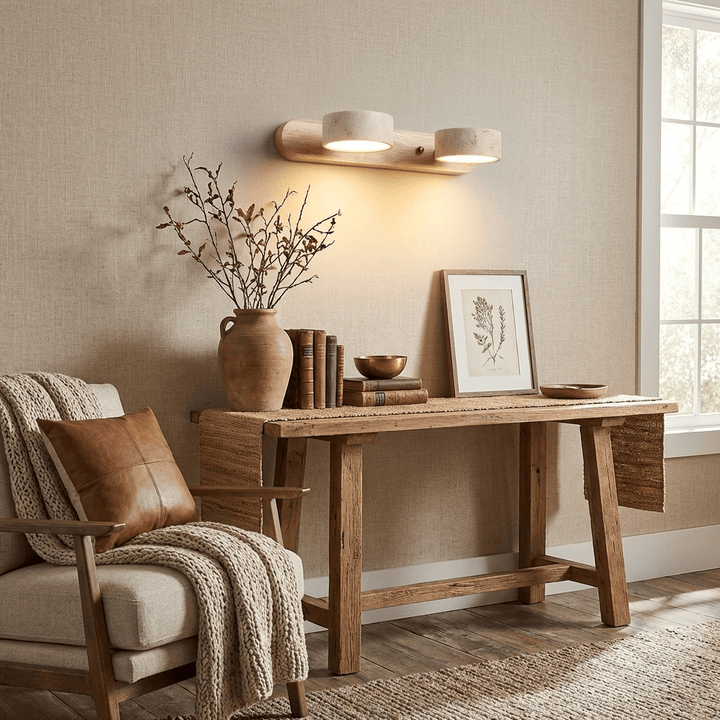 Lampa Ścienna Travertine Duo