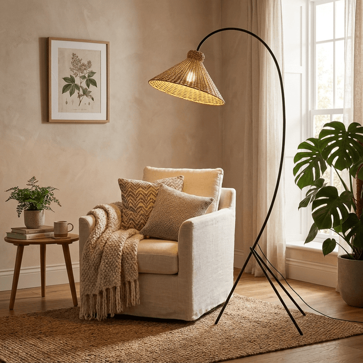Lampa podłogowa Tana Woven