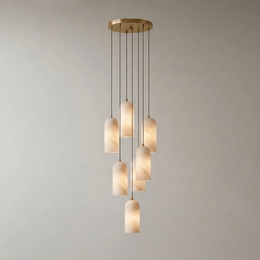 Lampa wisząca Monty Alabaster