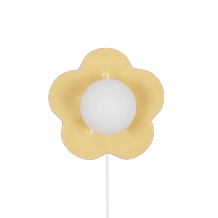Lampa ścienna z wtyczką La fleur