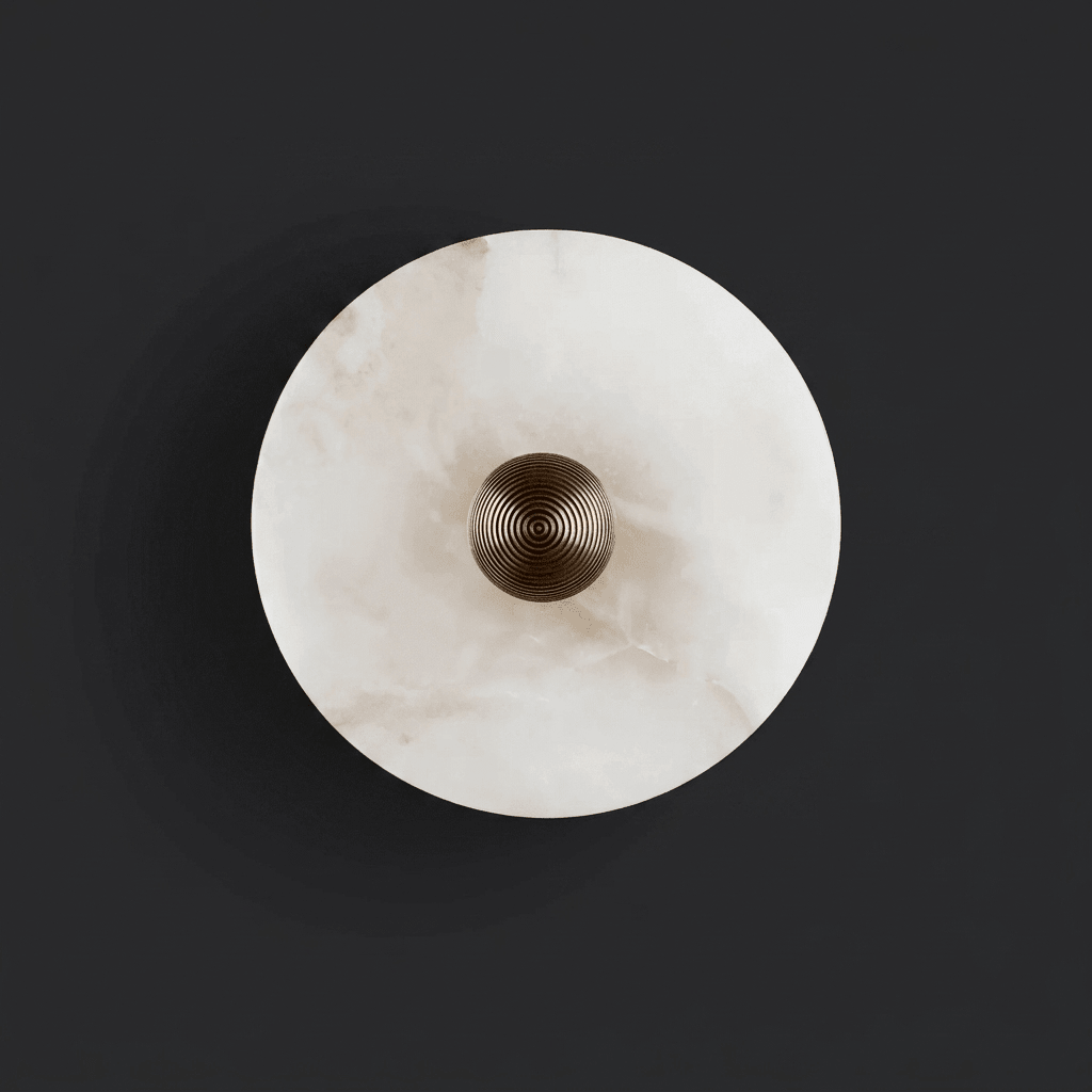 Lampa Ścienna Nayra Alabaster