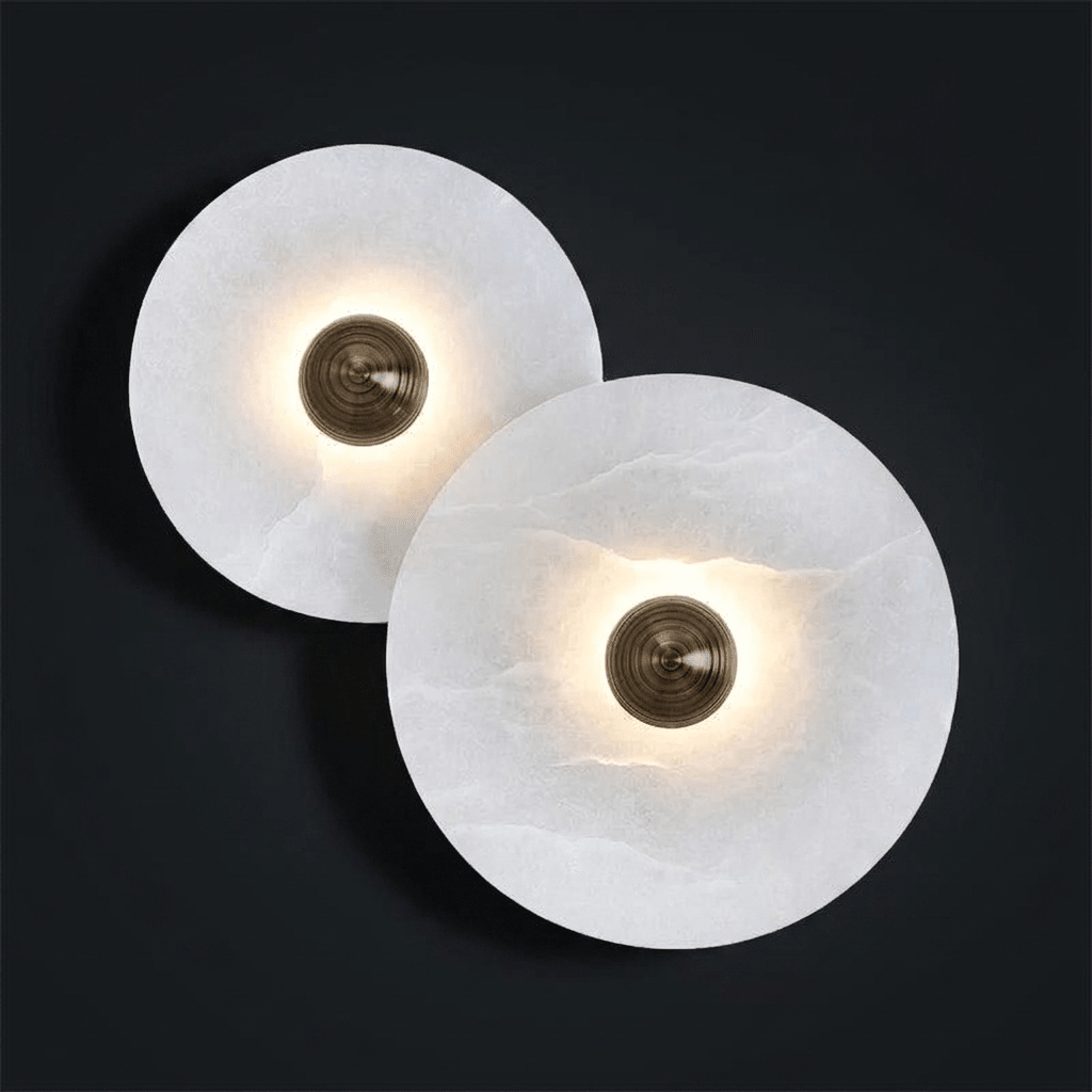 Lampa Ścienna Nayra Alabaster