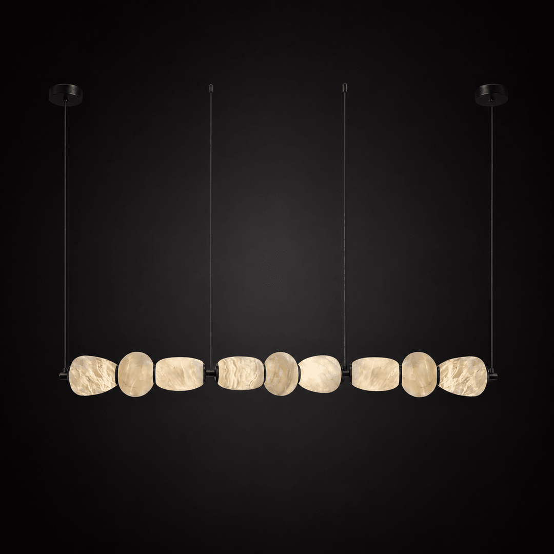 Lampa wisząca Alabaster Pebble Linear