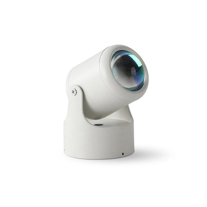 Lampa Stołowa LED z Projekcją Zachodu Słońca