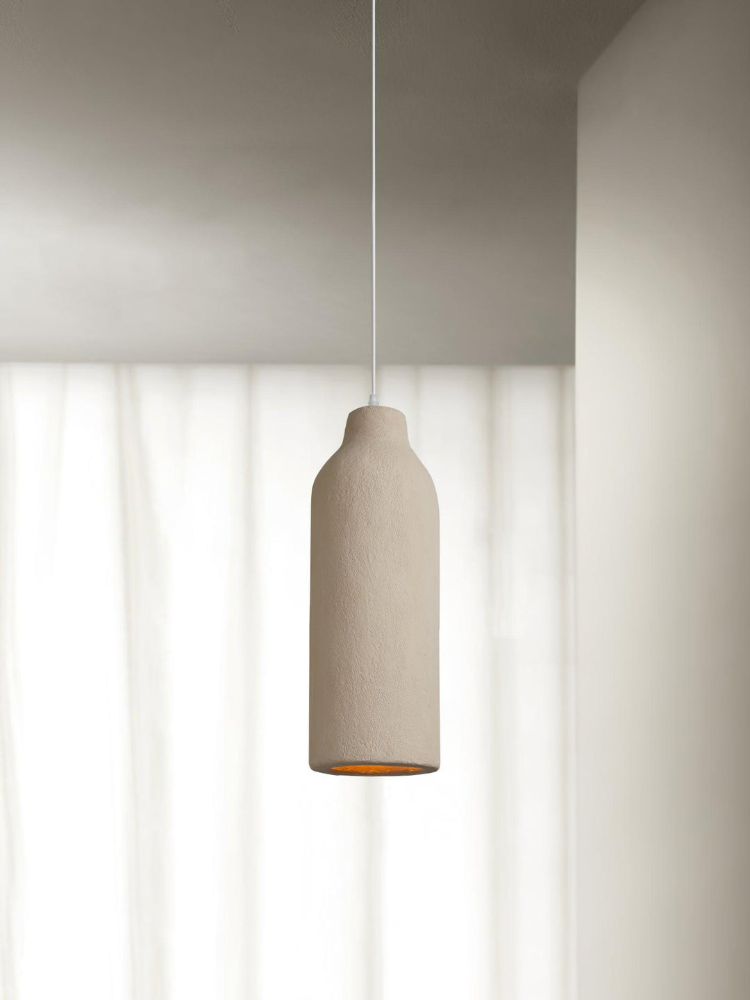 Lampa wisząca w kształcie beczki