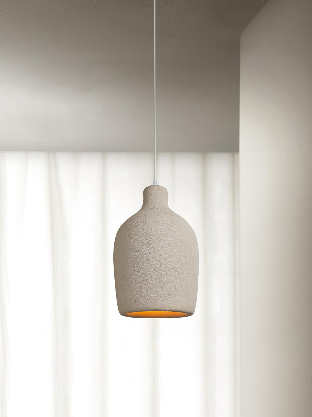 Lampa wisząca w kształcie beczki