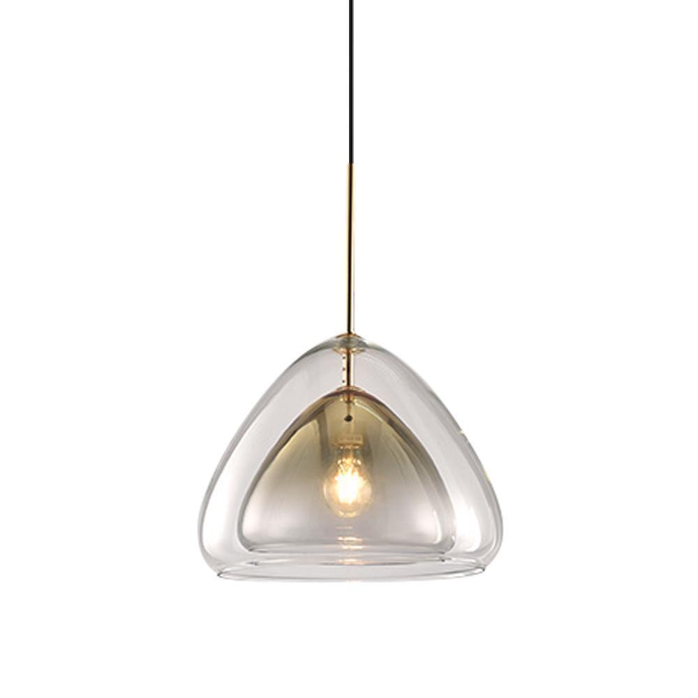 Futurystyczna Lampa Wisząca ze Szkła