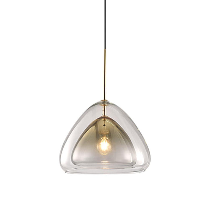 Futurystyczna Lampa Wisząca ze Szkła