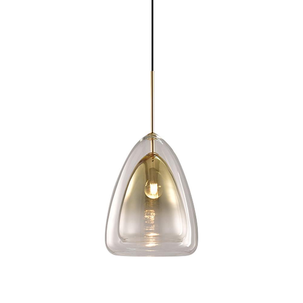 Futurystyczna Lampa Wisząca ze Szkła
