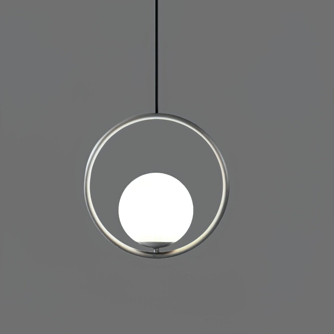 Mosiężna lampa wisząca Loop