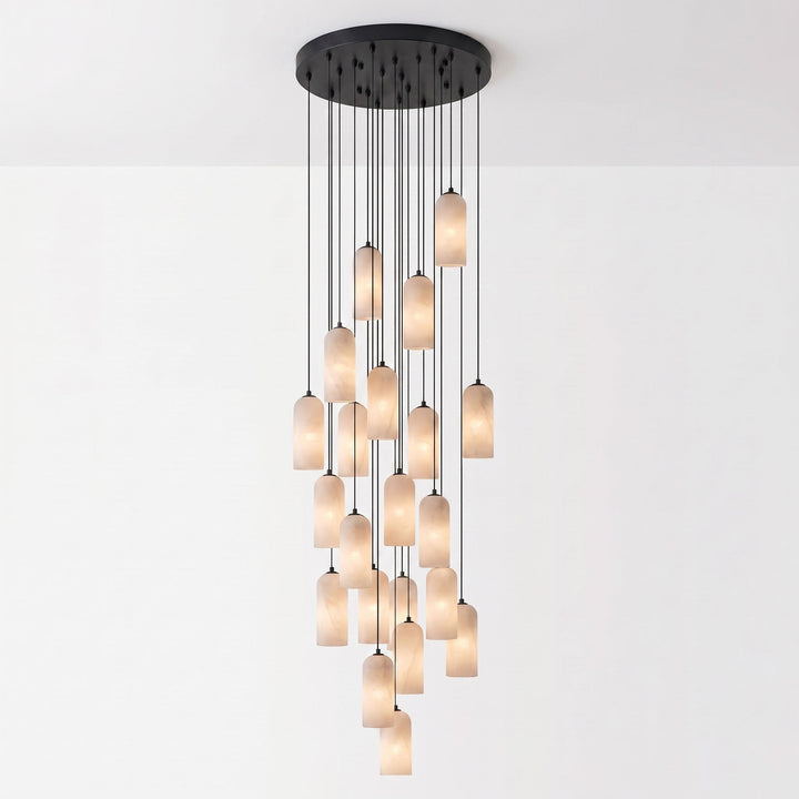 Lampa wisząca Monty Alabaster