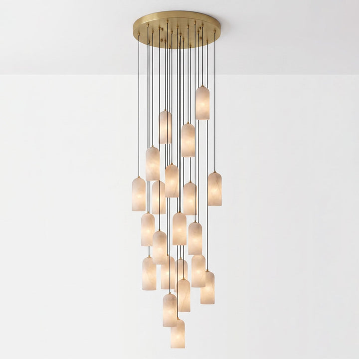 Lampa wisząca Monty Alabaster