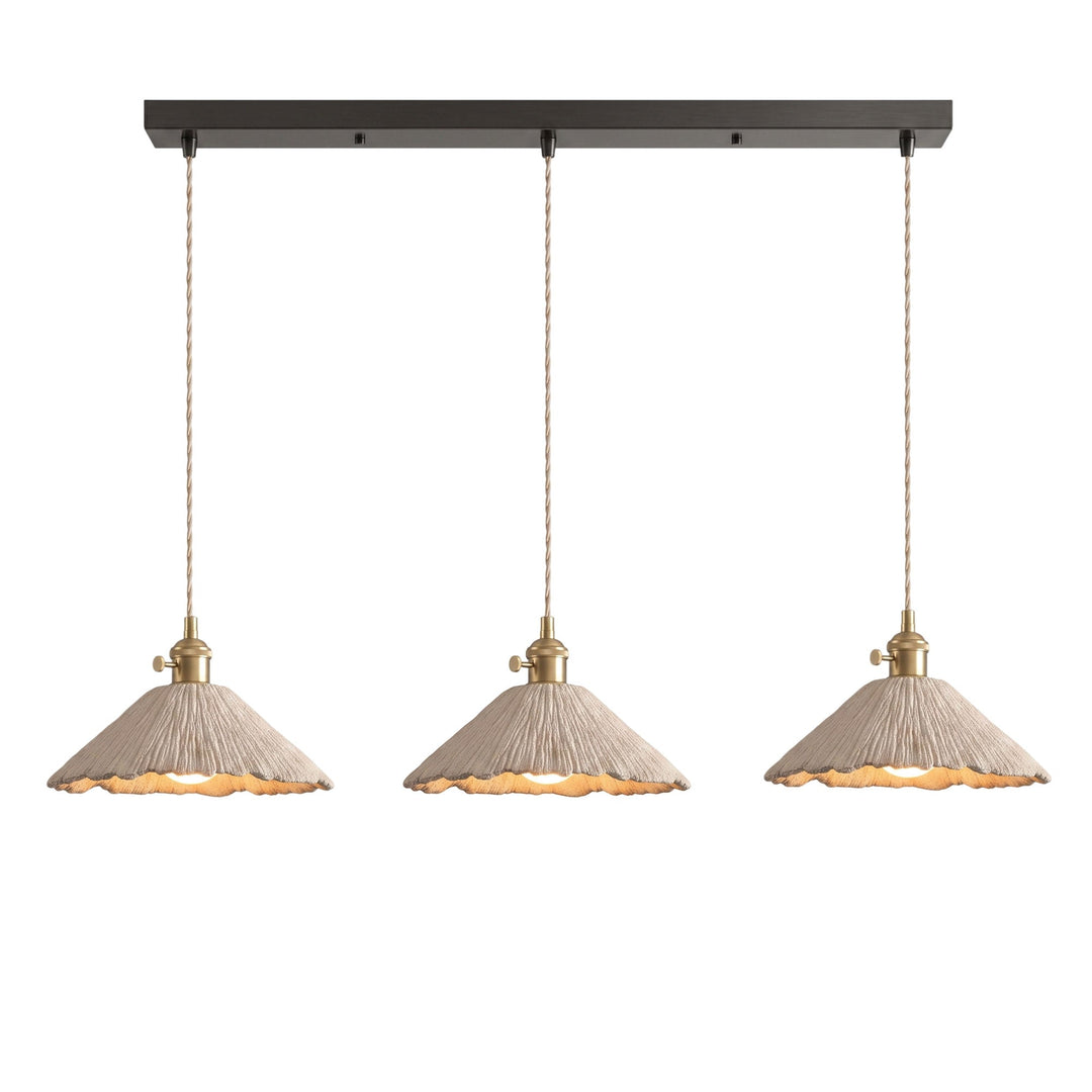 Lampa wisząca z mikrocementu