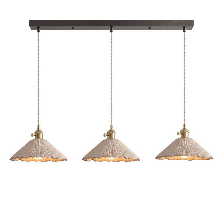 Lampa wisząca z mikrocementu
