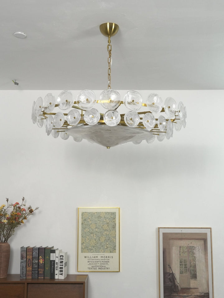 Żyrandol Solaris Disc Murano