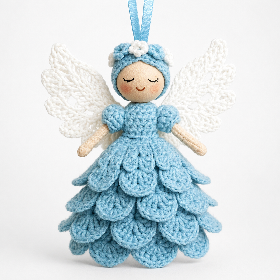 Angelmade – Zestaw do szydełkowania aniołka dla początkujących