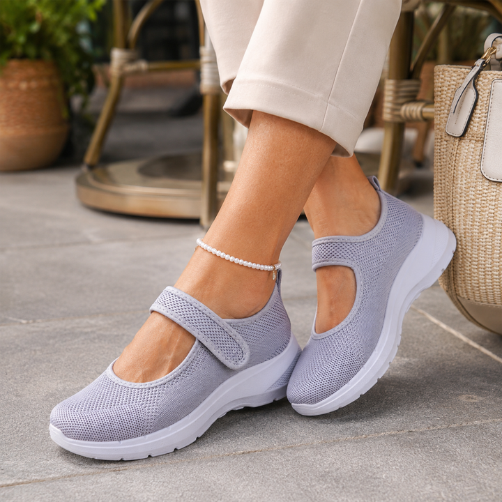 Elevana – Oddychające sneakersy z siateczki na regulowanym pasku