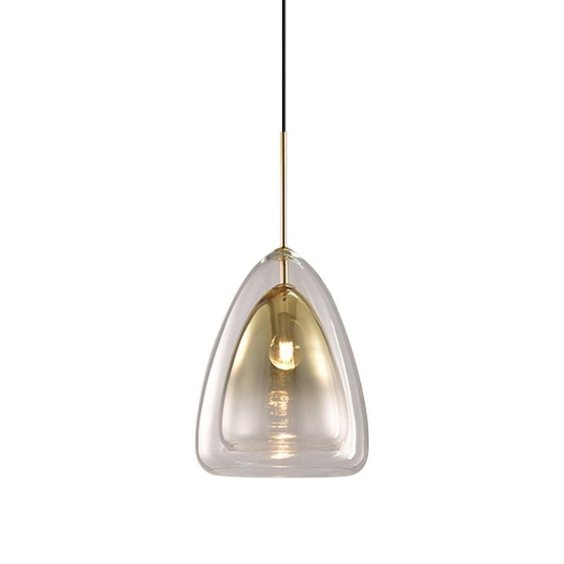 Futurystyczna Lampa Wisząca ze Szkła