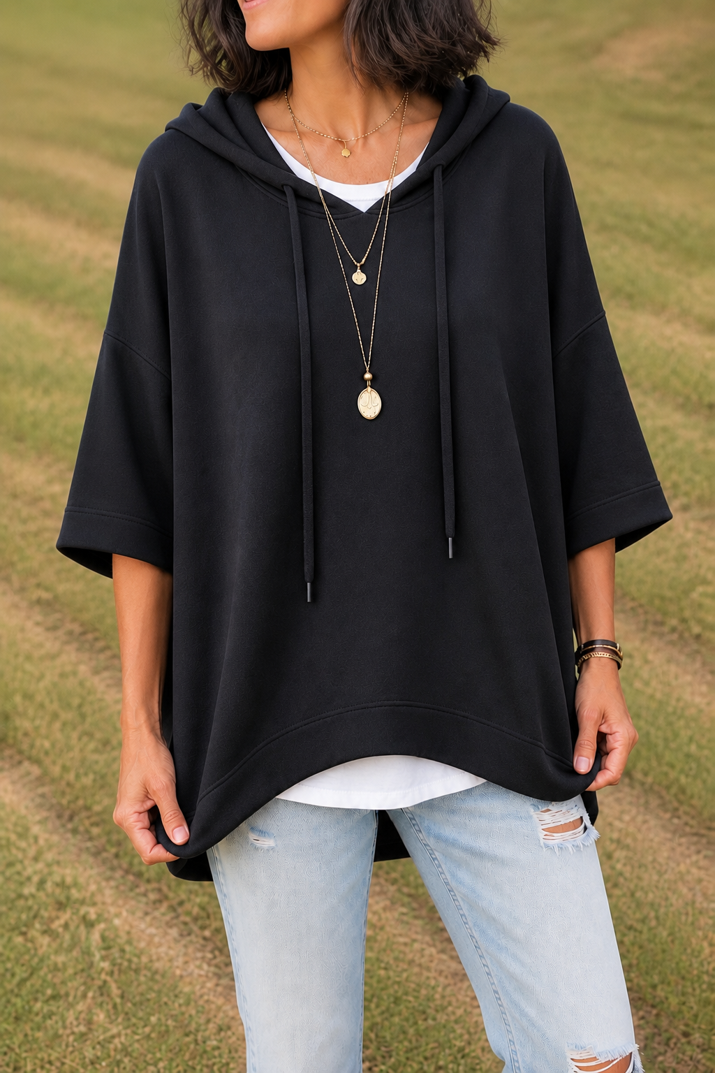 Wearbella – Bluza z szerokimi rękawami w oversize
