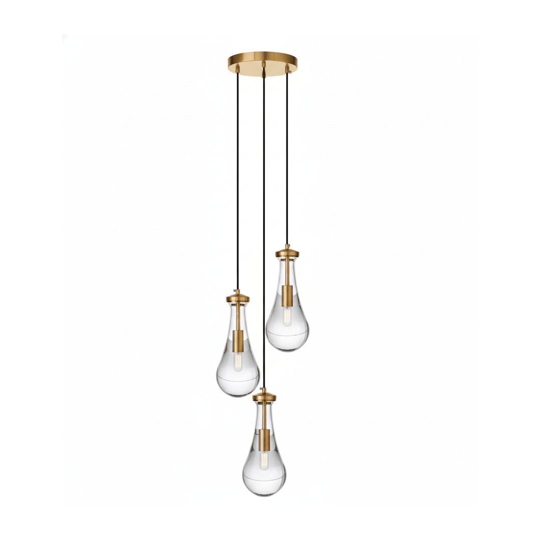 Lampa Wisząca Leontine ze Szkła