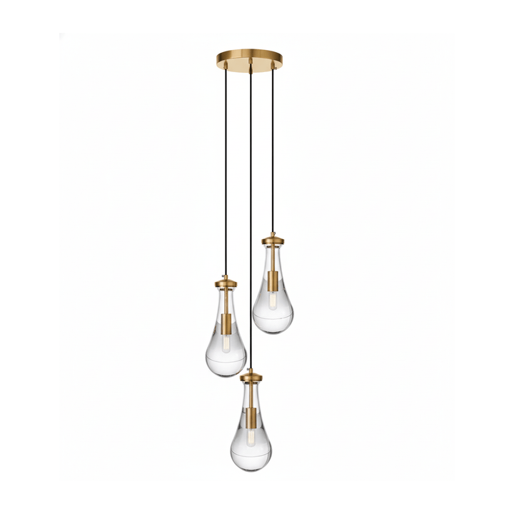 Lampa Wisząca Leontine ze Szkła