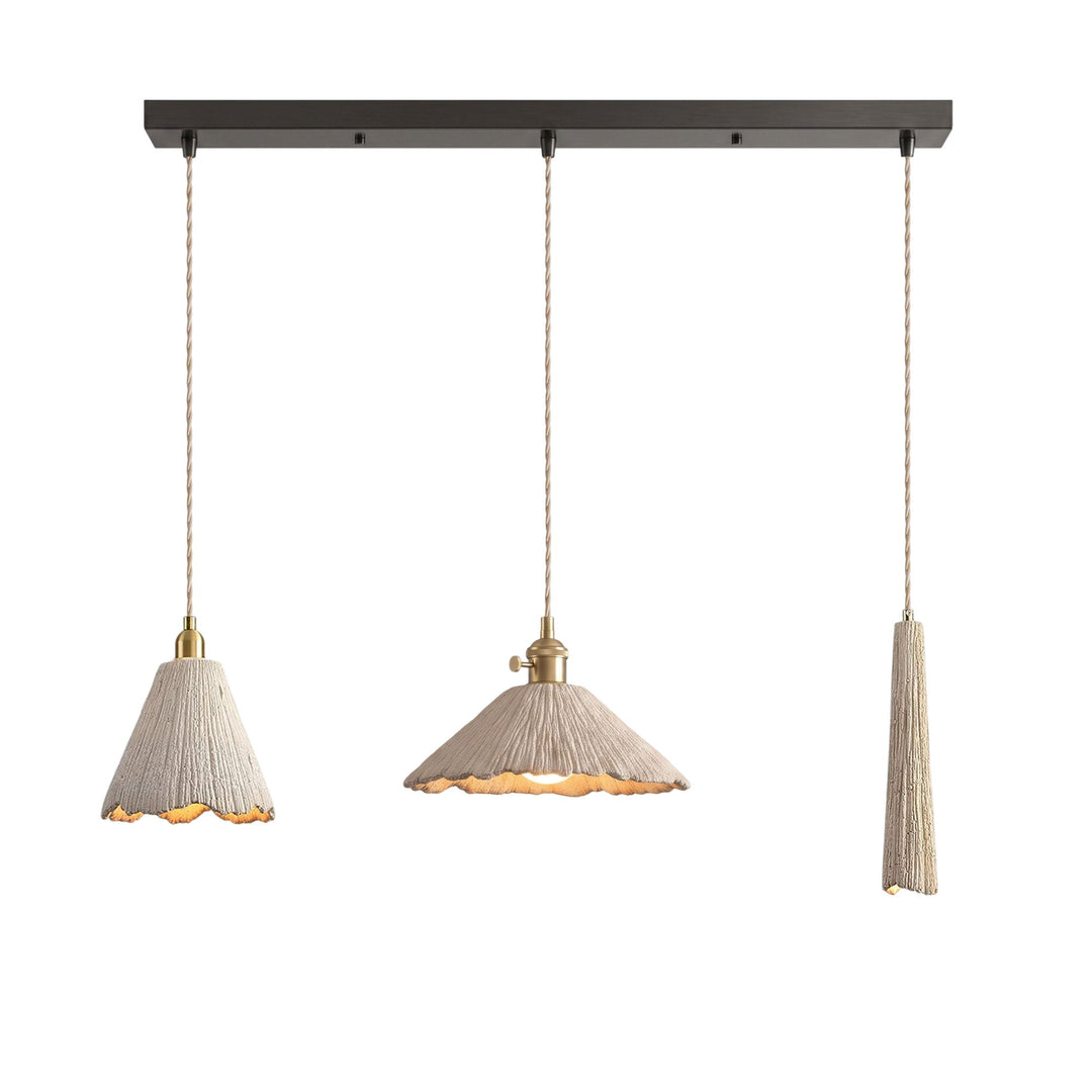 Lampa wisząca z mikrocementu