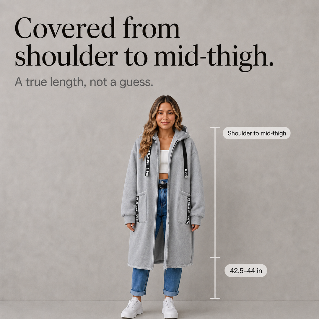 Winterlyn – Oversized Kaptur Szlafrok