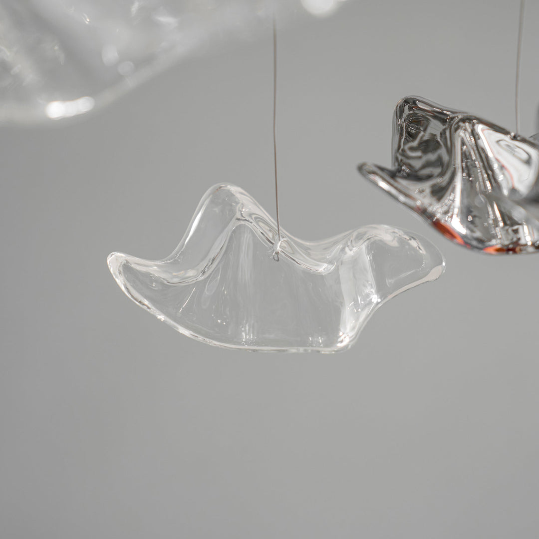 Lampa wisząca z szklanymi wisiorkami Tidal Art