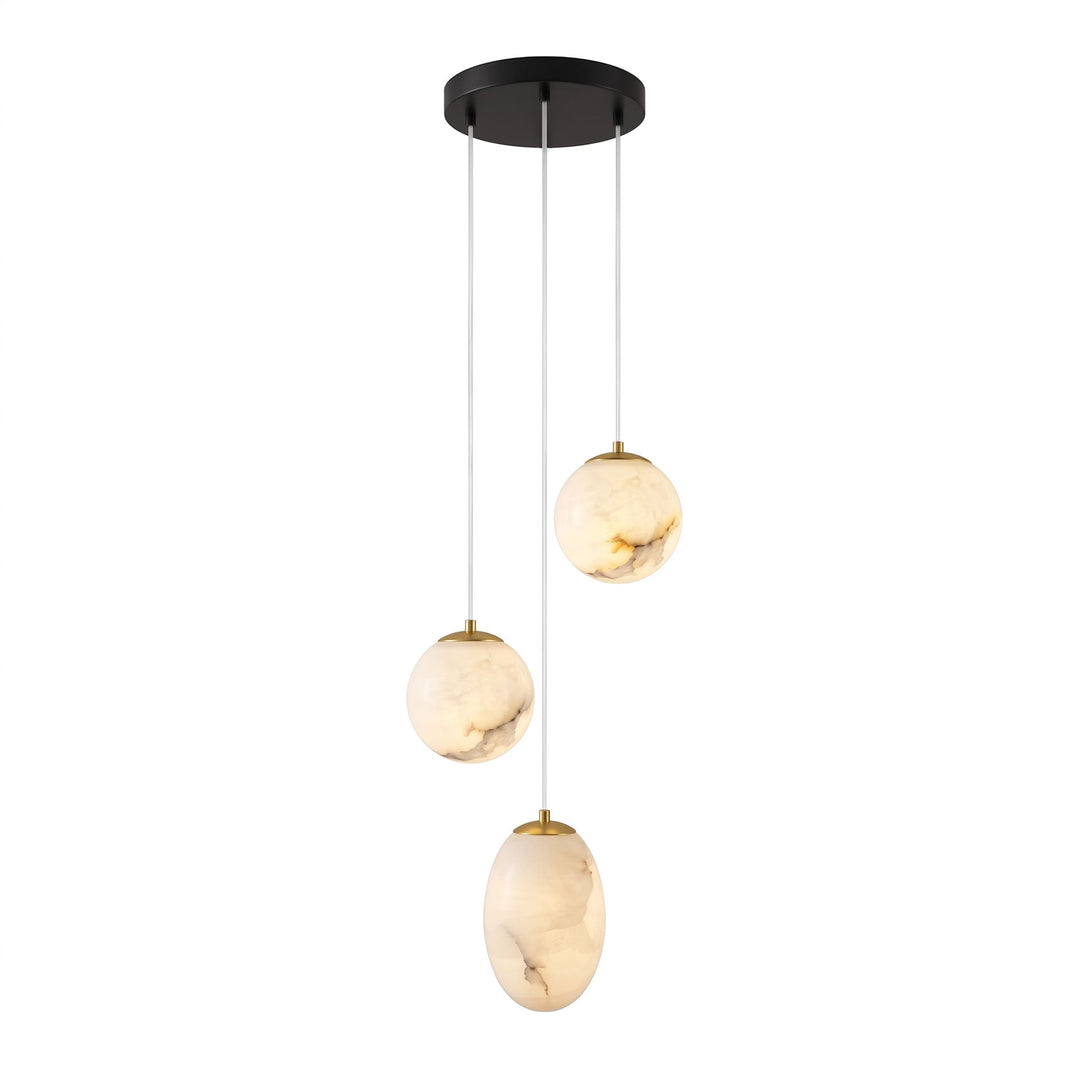 Lampa wisząca Selunia Alabaster