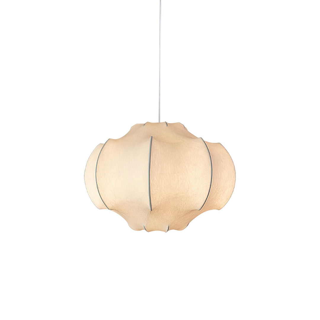 Lampa wisząca z jedwabiu Silken Lotus