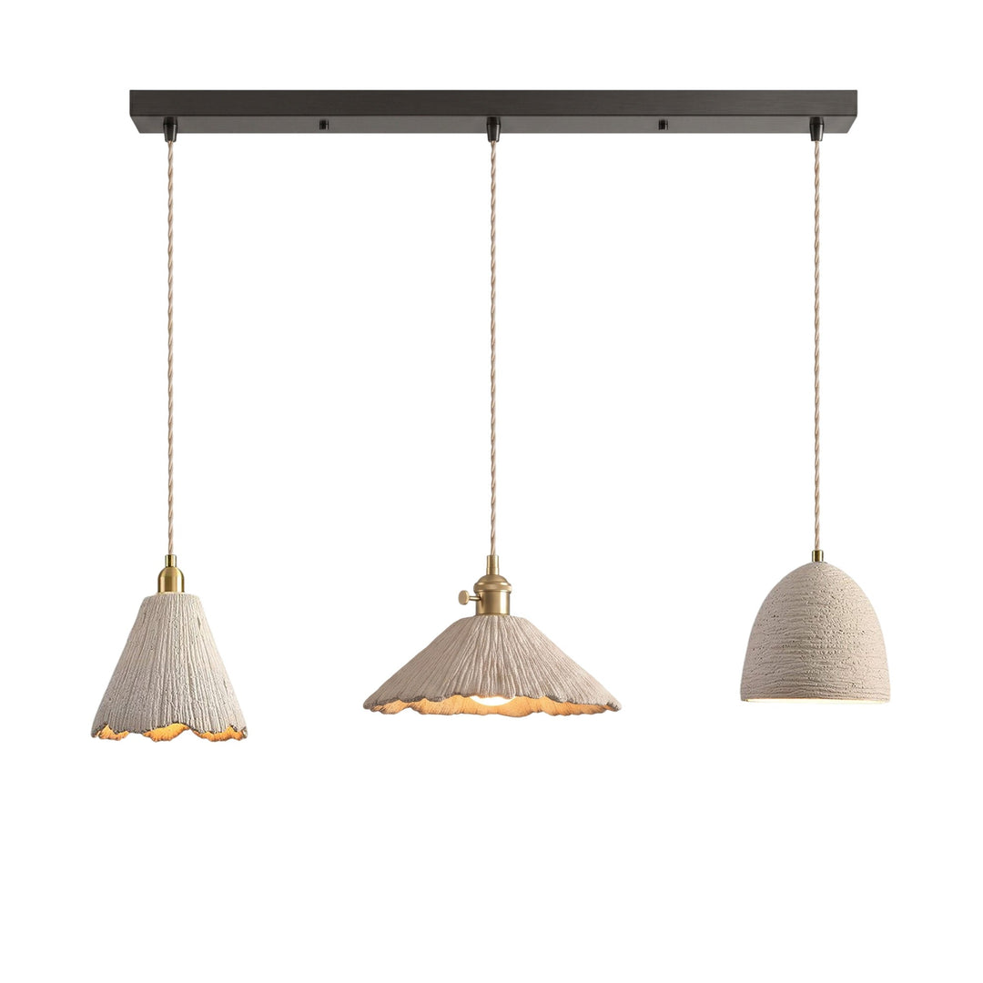 Lampa wisząca z mikrocementu
