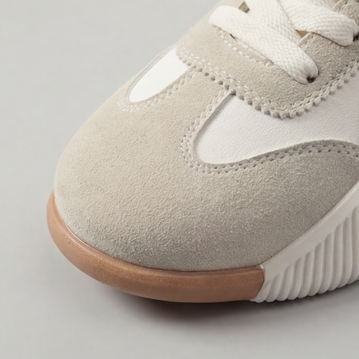 Stradia - Damskie Retro Sneakersy na Platformie dla Całodniowego Komfortu