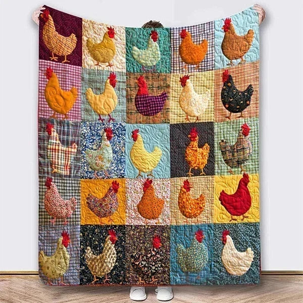 Purrfecto – Odwracalny koc flanelowy z dziewięcioma śpiącymi kotami