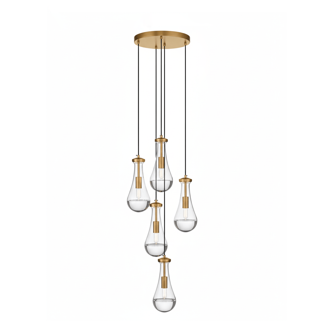 Lampa Wisząca Leontine ze Szkła