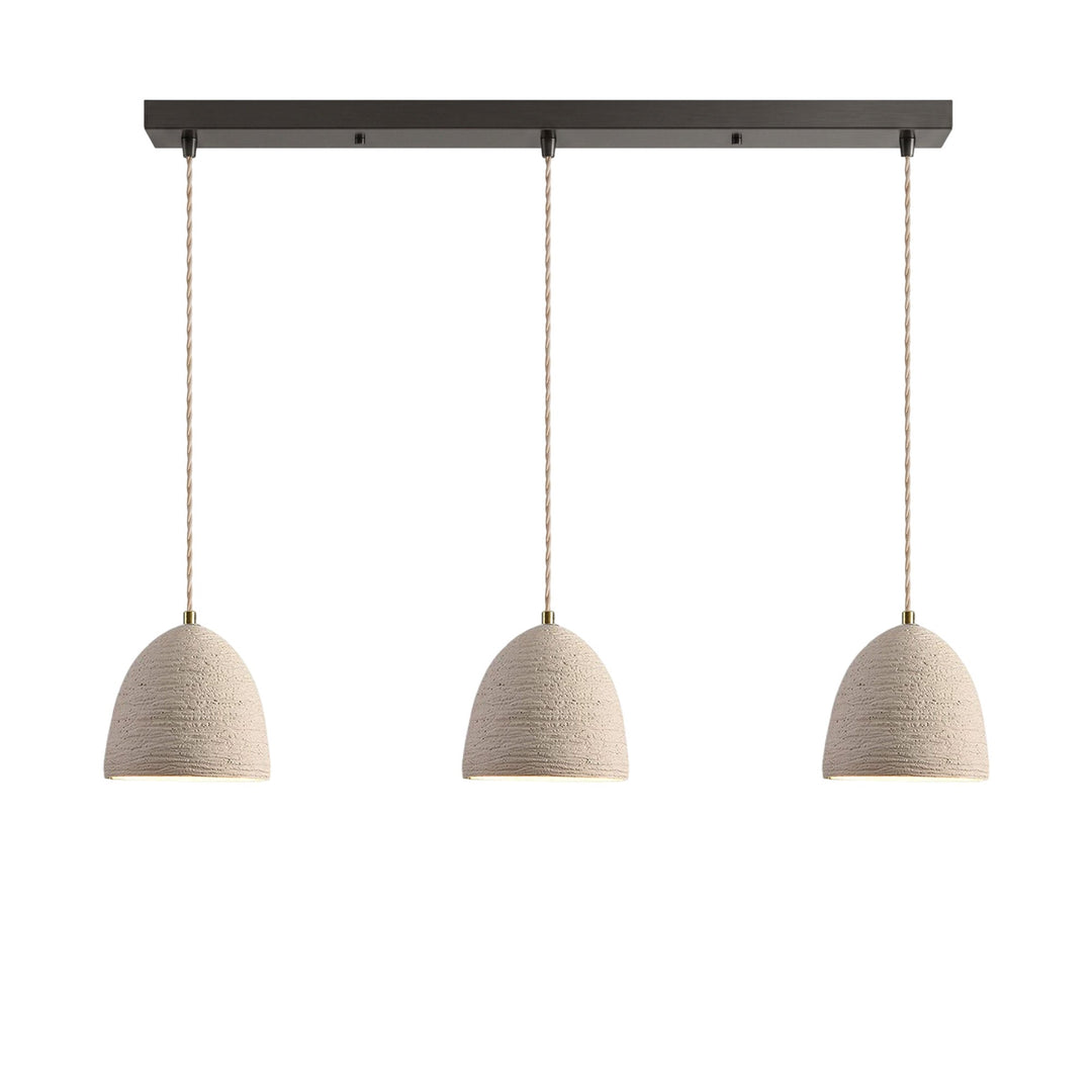 Lampa wisząca z mikrocementu