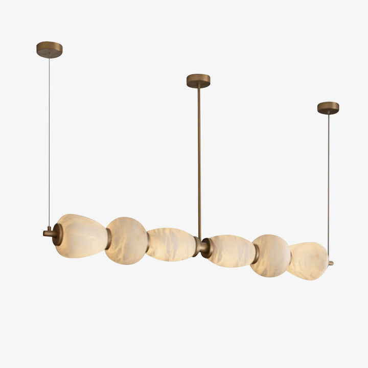 Lampa wisząca Alabaster Pebble Linear