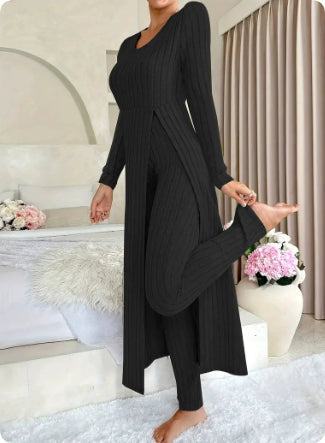 Wearbella – Zestaw z Długim Topem i Slim Spodniami