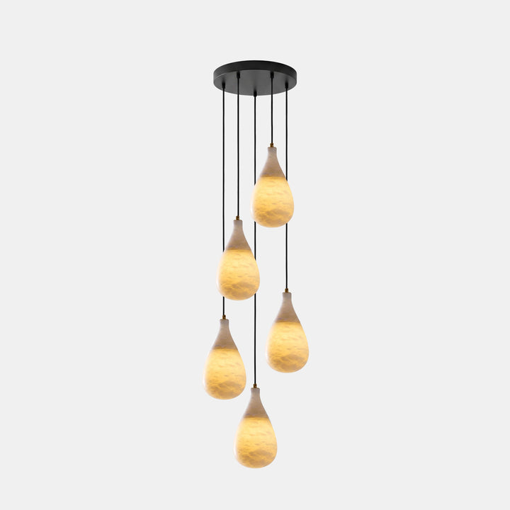 Lampa wisząca Alabaster Raindrop