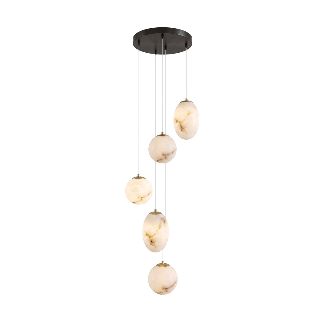 Lampa wisząca Selunia Alabaster