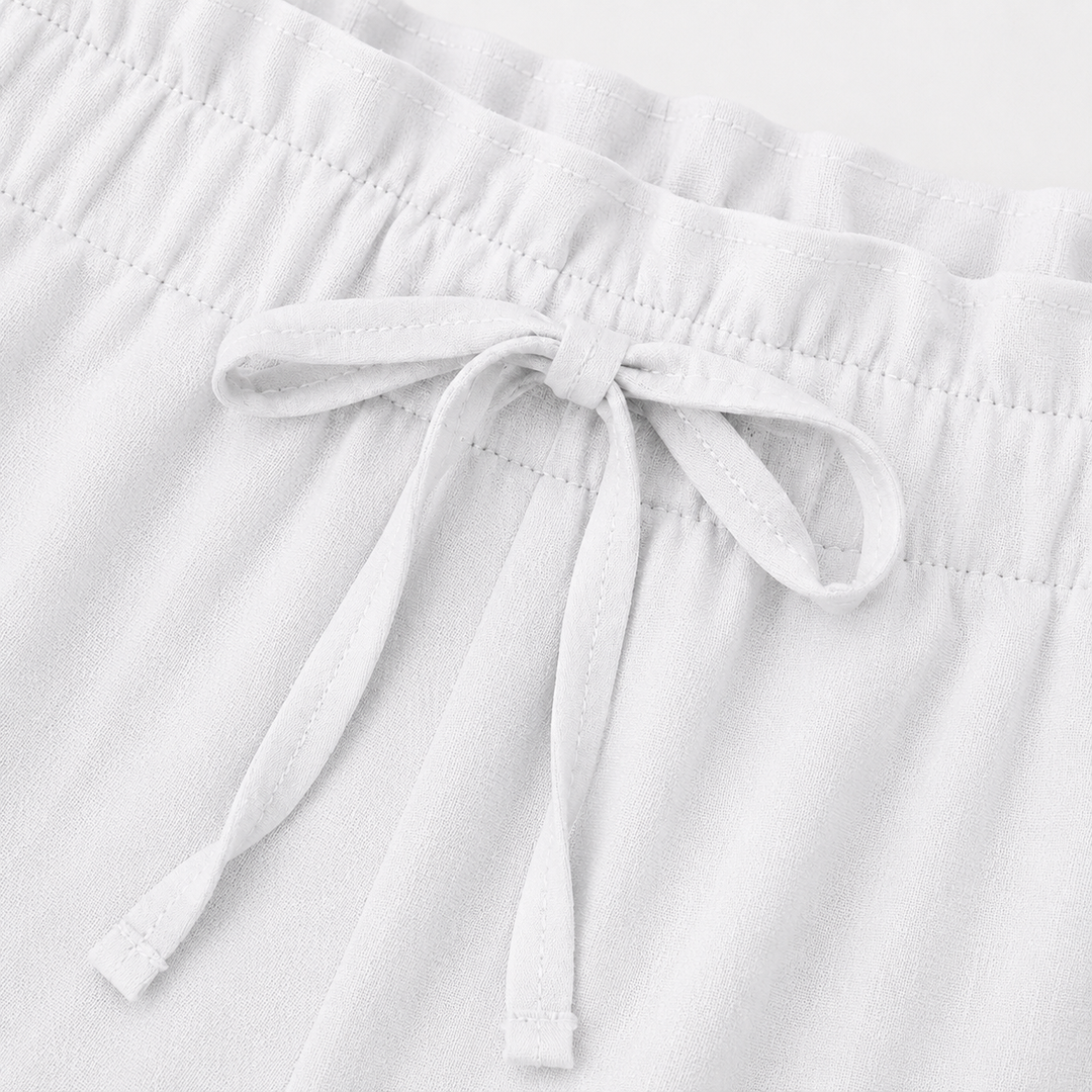 Wearbella – Spodnie z szerokimi nogawkami z regulowanym stanem