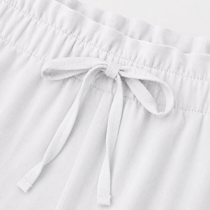 Wearbella – Spodnie z szerokimi nogawkami z regulowanym stanem