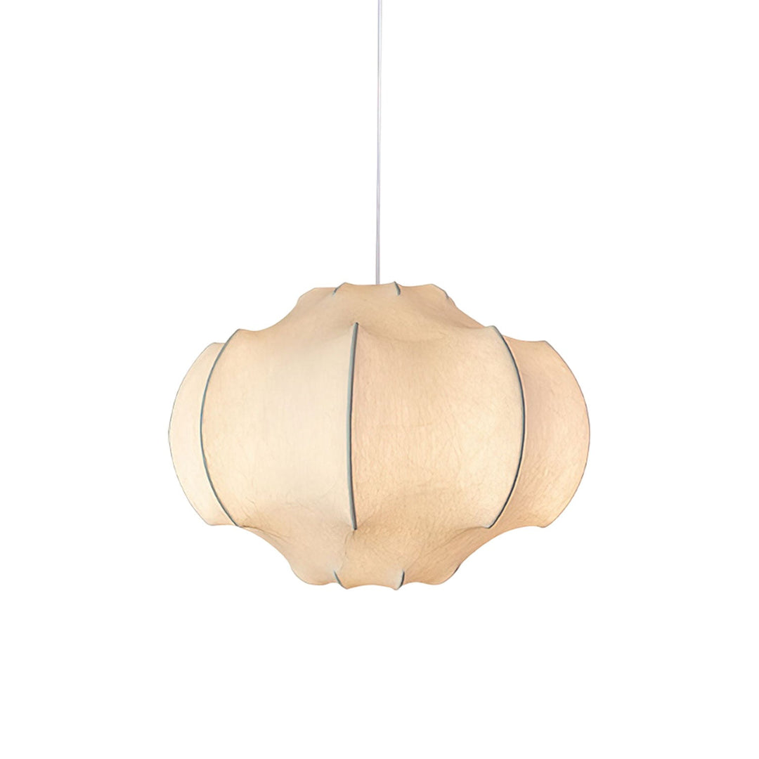 Lampa wisząca z jedwabiu Silken Lotus