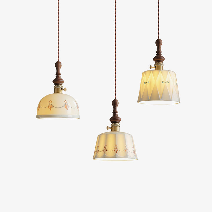 Lampa Wisząca Ceramiczna Roselind