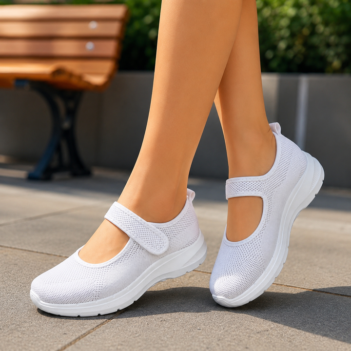 Elevana – Oddychające sneakersy z siateczki na regulowanym pasku