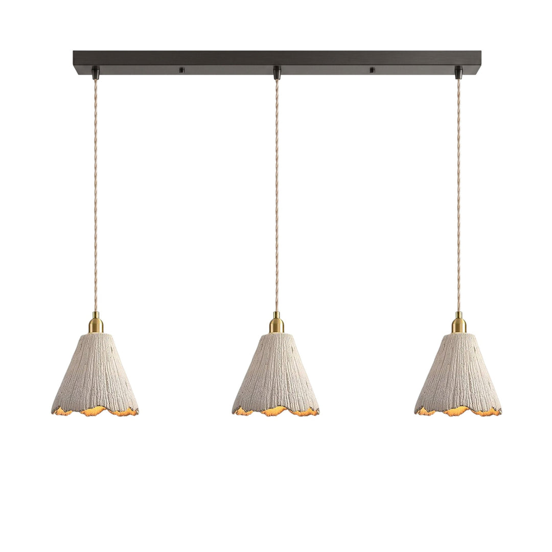 Lampa wisząca z mikrocementu