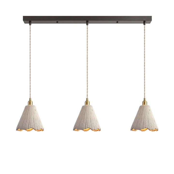 Lampa wisząca z mikrocementu