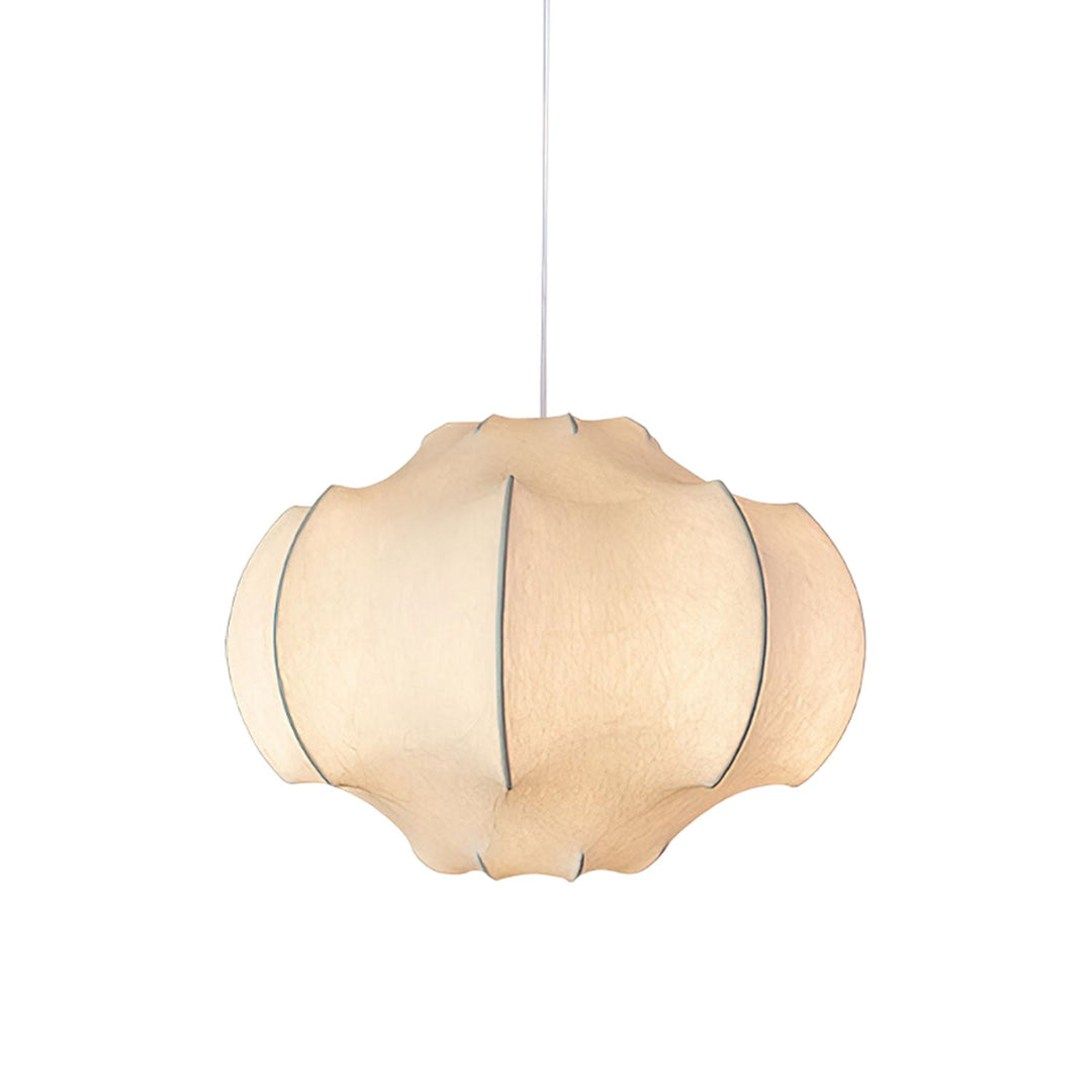 Lampa wisząca z jedwabiu Silken Lotus