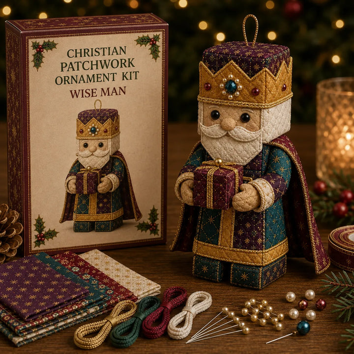 Faithcraft – Zestaw do tworzenia ornamentu Bożonarodzeniowego bez szycia